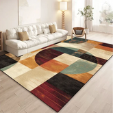 Abstract Geometry Carpet - Home Decoration Rug for Living Room & Corridor - Himpall